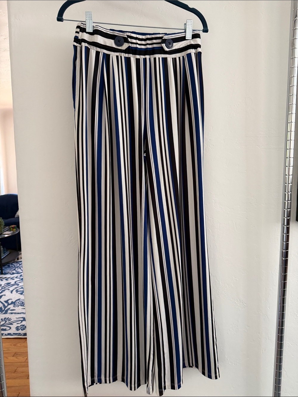 Wide leg lounge pants M